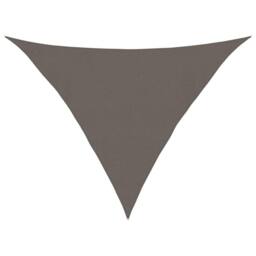 Berkfield Home Sunshade Sail 160 g/m ² Anthracite 4x4x5.8 m HDPE in Charcoal - thumbnail 1