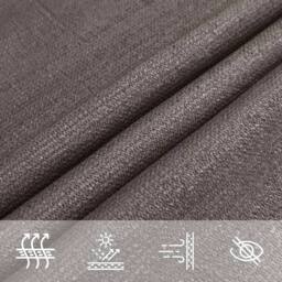 Berkfield Home Sunshade Sail 160 g/m ² Anthracite 4x4x5.8 m HDPE in Charcoal - thumbnail 4