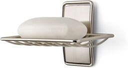 3M CLAW Command Bath Satin Nickel Soap Dish Bath34 in Silver - thumbnail 3