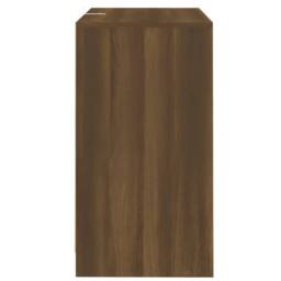 Berkfield Home Sideboard Brown Oak 70x41x75 cm Engineered Wood - Size: 70 x 41 x 75 cm - thumbnail 4