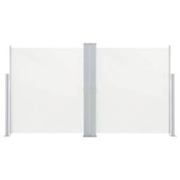 Berkfield Home Retractable Side Awning Cream 140x600 cm in Beige - thumbnail 3