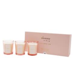 Bambino by Juliana Women's Mini Candle Set Mummy To Be in Light Pink - thumbnail 5