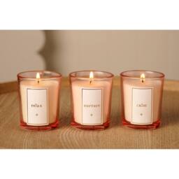 Bambino by Juliana Women's Mini Candle Set Mummy To Be in Light Pink - thumbnail 1