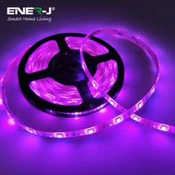ENER-J Smart Wi-Fi RGB CCT Changing LED Strip Kit 5m IP65 240V in White - Size: 25 cm diameter x 19 cm high - thumbnail 3