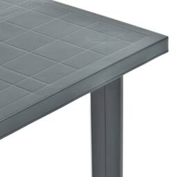 Berkfield Home Garden Table Green 80x75x72 cm Plastic - Size: 80 x 75 x 72 cm - thumbnail 3
