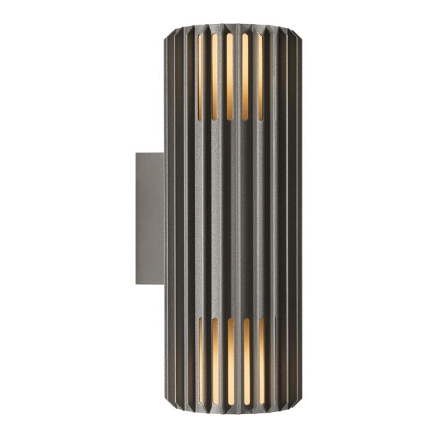 Nordlux Modern Outdoor Wall Light Black Aluminium E27 Coastal/Marine Safe - Mains Powered, IP54 - image 1