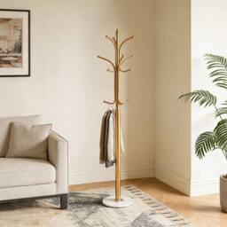EONLION Gold Metal Hat Coat Stand Umbrella Holder - Size: 500mm - thumbnail 4