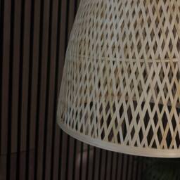 CGC Lighting CGC Calista Bamboo Easy Fit Hand Made Lampshade in Beige - thumbnail 8