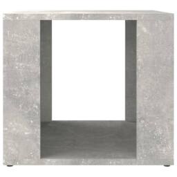 Berkfield Home Bedside Table Concrete Grey 41x40x36 cm Engineered Wood - Size: 41 x 40 x 36 cm - thumbnail 5