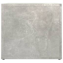 Berkfield Home Bedside Table Concrete Grey 41x40x36 cm Engineered Wood - Size: 41 x 40 x 36 cm - thumbnail 6