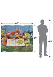 Jim Henson - Fraggle Rock Fraggle 40Th Book Silky Touch Super Soft Throw Blanket 152 X 127 cm in White - thumbnail 5