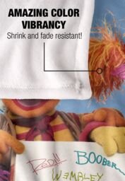 Jim Henson - Fraggle Rock Fraggle 40Th Book Silky Touch Super Soft Throw Blanket 152 X 127 cm in White - thumbnail 4