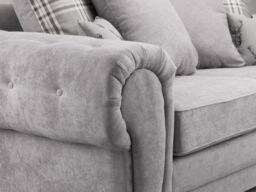 Furniture 786 Verona Scatter Back 1c2 Corner Sofa in Grey - thumbnail 4