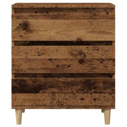 Berkfield Home Sideboard Old Wood 60x35x70 cm Engineered Wood in Brown - Size: 60 x 35 x 70 cm - thumbnail 4