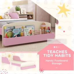 AIYAPLAY 8-Piece Kids Bedroom Furniture Set for Playroom, Bedroom, Pink - thumbnail 4
