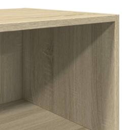 Berkfield Home Highboard Sonoma Oak 50x41x185 cm Engineered Wood in Light Brown - Size: 50 x 41 x 185 cm - thumbnail 7