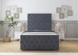 Comfort Beds Florida Bed Frame in Charcoal - Size: Single - thumbnail 2