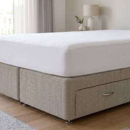 REGIONAL FURNISHINGS 30CM Memory Foam Mattress Orthopaedic Medium Firm 3FT 4FT 4FT6 5FT 6FT in White - Size: Single - thumbnail 2