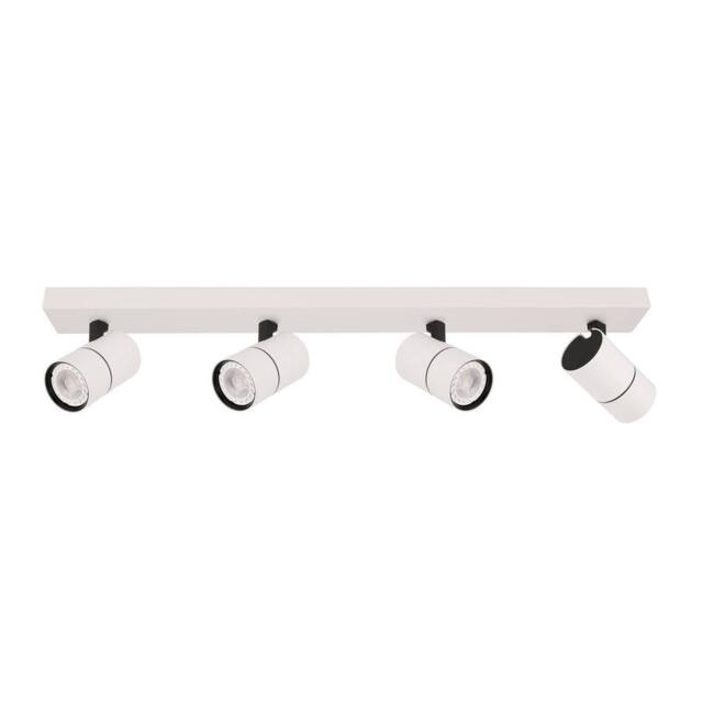 Netlighting Laconi Modern 4 Light Ceiling Spotlight Bar GU10 in White - image 1