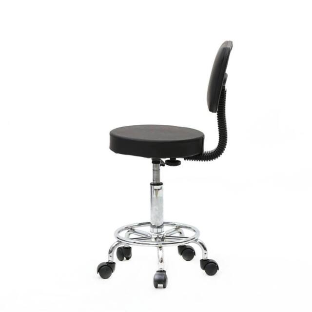 NESTLUNE Adjustable Swivel Salon Spa Stool Manicure Dental Tattoo in Black - image 1