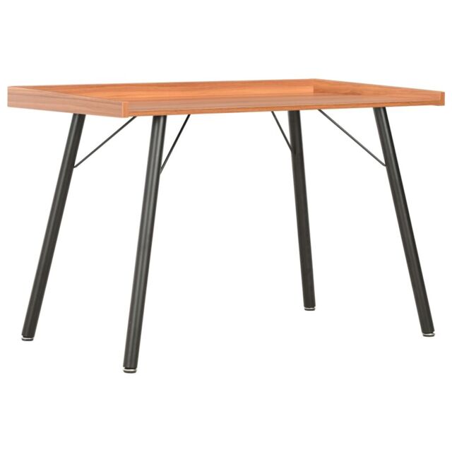 Berkfield Home Desk Brown 90x50x79 cm - Size: 90 x 50 x 79 cm - image 1