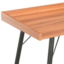 Berkfield Home Desk Brown 90x50x79 cm - Size: 90 x 50 x 79 cm - thumbnail 4