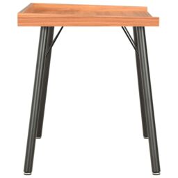 Berkfield Home Desk Brown 90x50x79 cm - Size: 90 x 50 x 79 cm - thumbnail 3