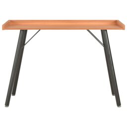Berkfield Home Desk Brown 90x50x79 cm - Size: 90 x 50 x 79 cm - thumbnail 2