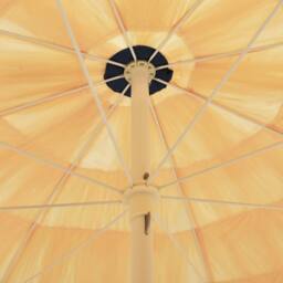 Berkfield Home Beach Umbrella Natural 240 cm Hawaii Style - thumbnail 4