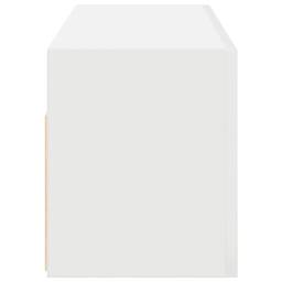 Berkfield Home Bathroom Wall Cabinet White 80x25x30 cm Engineered Wood - Size: 80 x 25 x 30 cm - thumbnail 7