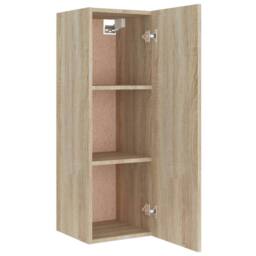 Berkfield Home Classic 5 Piece TV Cabinet Set Sonoma Oak Engineered Wood in Light Oak - thumbnail 8