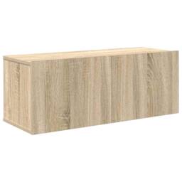 Berkfield Home Classic 5 Piece TV Cabinet Set Sonoma Oak Engineered Wood in Light Oak - thumbnail 5