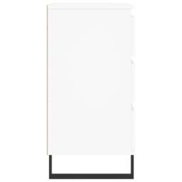Berkfield Home Sideboard White 60x35x70 cm Engineered Wood - Size: 60 x 35 x 70 cm - thumbnail 7