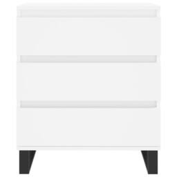 Berkfield Home Sideboard White 60x35x70 cm Engineered Wood - Size: 60 x 35 x 70 cm - thumbnail 5