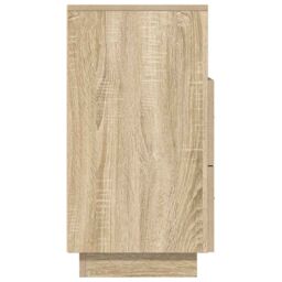 Berkfield Home Bedside Cabinet with 2 Drawers Sonoma Oak 36x36x68 cm in Brown - Size: 36 x 36 x 68 cm - thumbnail 6