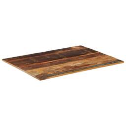 Berkfield Home Rectangular Table Top 70x90 cm 15-16 mm Solid Reclaimed Wood - thumbnail 5