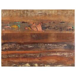 Berkfield Home Rectangular Table Top 70x90 cm 15-16 mm Solid Reclaimed Wood - thumbnail 2