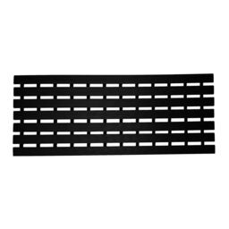 Nicoman PVC Duckboard Anti Slip Shower Mat Bath Mat 61cm x 25cm in Black - Size: 61 cm x 25 cm