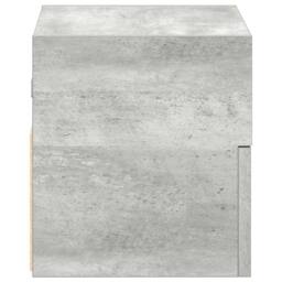 Berkfield Home Wall-mounted Bedside Cabinets 2 pcs Concrete Grey 45x26x28.5 cm - thumbnail 6