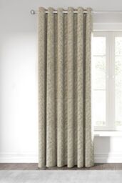 Nalu Nicole Scherzinger 'Hana' Lined Curtains in Cream - Size: 167 cm width x 183 cm drop