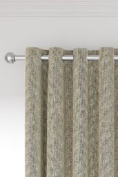 Nalu Nicole Scherzinger 'Hana' Lined Curtains in Cream - Size: 167 cm width x 183 cm drop - thumbnail 3