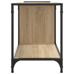 Berkfield Home TV Cabinet Sonoma Oak 203x37x50 cm Engineered Wood in Brown - Size: 203 x 37 x 50 cm - thumbnail 5