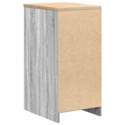 Berkfield Home Garage Storage Cabinet Grey Sonoma 40x51x85 cm Solid Wood Pine - Size: 40 x 51 x 85 cm - thumbnail 8