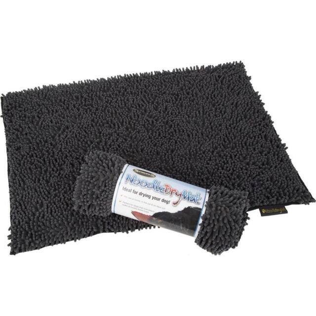 Scruffs Noodle Dog Drying Mat in Grey - Size: 90 cm x 60 cm - image 1