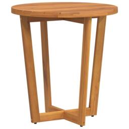 Berkfield Home 3 Piece Garden Dining Set Solid Wood Acacia in Brown - thumbnail 5