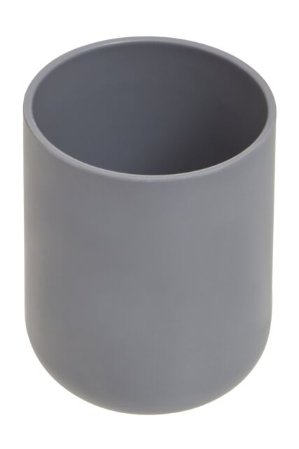 Orsina Designer White Tumbler with Sleek Trim, nature friendly Drinkware, Lightweight Water Tumbler for Everyday Use in Grey - image 1