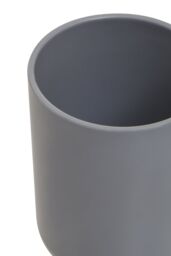 Orsina Designer White Tumbler with Sleek Trim, nature friendly Drinkware, Lightweight Water Tumbler for Everyday Use in Grey - thumbnail 3
