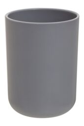 Orsina Designer White Tumbler with Sleek Trim, nature friendly Drinkware, Lightweight Water Tumbler for Everyday Use in Grey - thumbnail 2