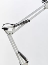 Orsina Studio Matte Grey Metal Desk Lamp, Adjustable Anglepoise Design Tall Table Lamps, Contemporary Desk Lamp - thumbnail 6