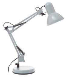 Orsina Studio Matte Grey Metal Desk Lamp, Adjustable Anglepoise Design Tall Table Lamps, Contemporary Desk Lamp - thumbnail 1